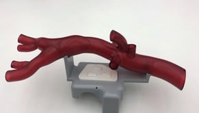 stereolithography (SLA) additive manufacturing prototype