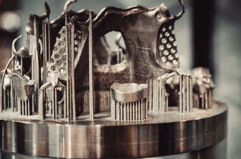 3D printed metal part